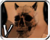 Devil Skull Back Tattoo