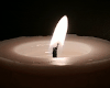 white candles and poses