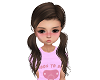 KIDS Alice brown pigtail