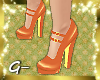 G- Orange Heels