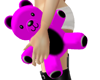 Pink/Black Teddy 01