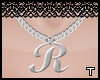 .t. "R" necklace~