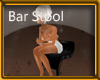 ~SIM~lil Black Bar Stool