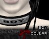 [P] boy collar black