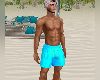 SwimShortsBrightTeal
