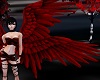 Red Angel Wings Animated