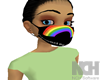 counavirus  rainbow mask