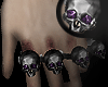 Purple Eyes Skull