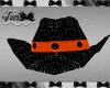 Black Orange Cowboy Hat