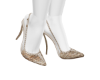 [£] Elegant Gold Shoes