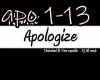 apologize remix