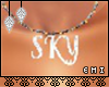 Sky Name Necklace