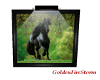 Black Horse Framed