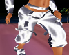 white rave pants