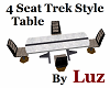 4 Seat Trek Style Table