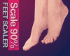 Feet Scaler 90%