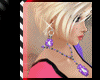 Helen Earrings Purple