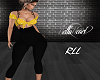 Yellow-n-Blk Jumper RLL