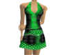 Emerald Checkered Dress