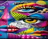 80s Pop Art Face