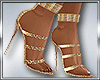 ZY: Gold Goddess Heels