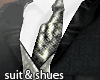 Black & Silver Full Suit