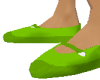 [RL] Green Ballet Flats