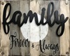 Rustic Family Poster