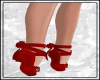 Ballet Toe Shoes Red