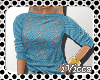 Vic. Blue Sweater