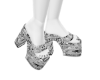 Newspaper Baddie Heels