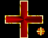 Blood Red Greek Cross 2