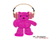 pink dancing gummy bear