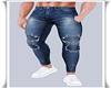 Denims Ripped Navy