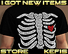 K Shirt Skeleton Diamond