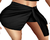 wrap skirt black