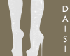 D.A. Furgie Boots White