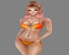 !R! Orange Boho Bikini