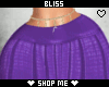 LLXL PURP CROC SKIRT