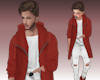 Red christmas parka