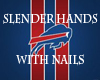 Hands w/ Nails NFL