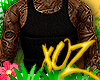 xOz Black Tank w/Tatts