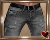 T♥ Grey Ripped Jeans