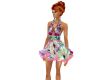 Summer Cosmos Dress
