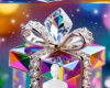 Crystal gift background