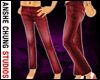 [ACS] RED TIGHT PANTS