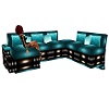 (Cg) teal couch
