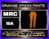 ORANGE DRESS PANTS