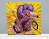 Rat Fink Biker poster