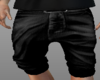 Long Black Shorts